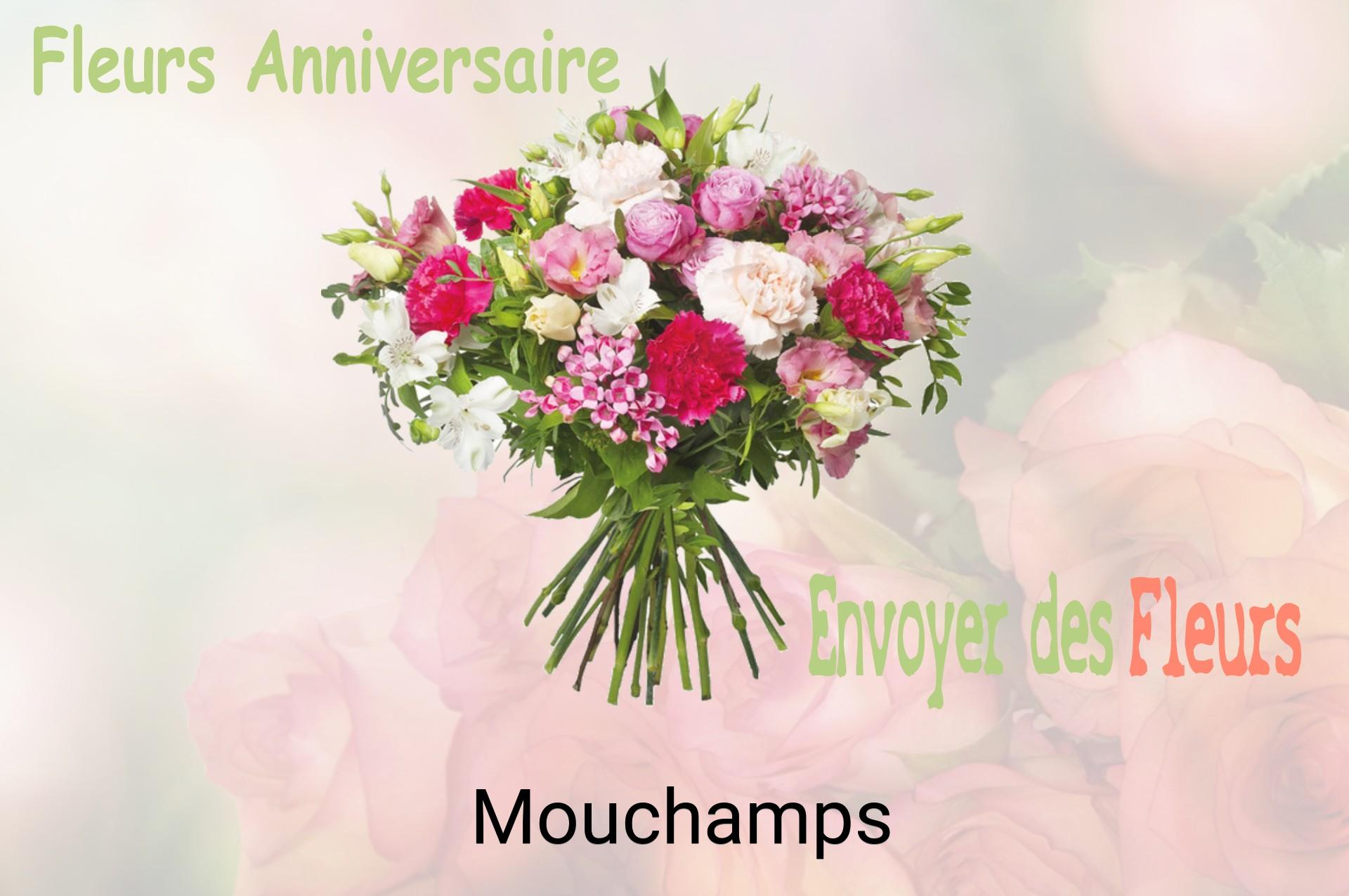 Bouquet de fleurs d’anniversaire livré à Mouchamps